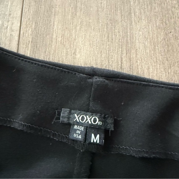 Y2K XOXO Black & White T Stripe Classic A Line Dress - Picture 3 of 4